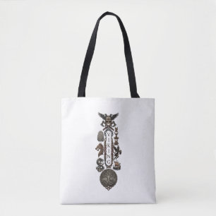 Minimalistisk Zen-symbolism Konstnärlig T-Shirt) Tygkasse
