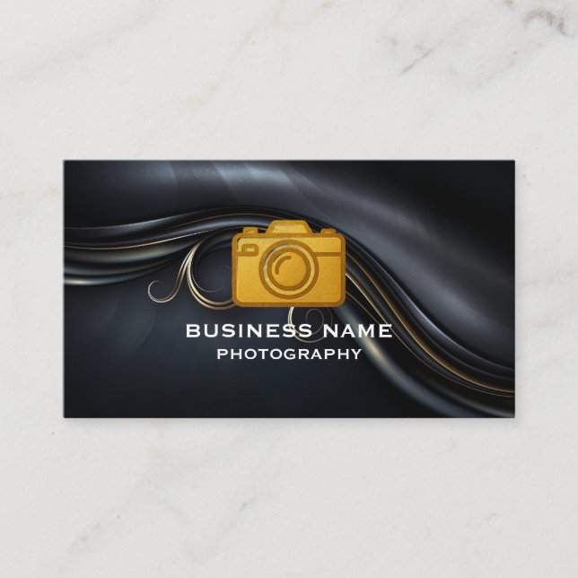 Minimalistiska Affärskort för lyx Visitkort (Framsida)