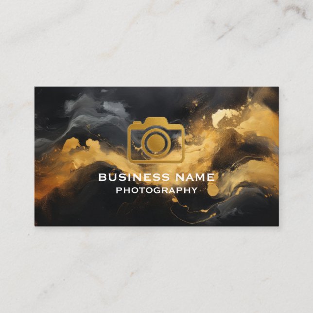 Minimalistiska Affärskort för lyx Visitkort (Framsida)