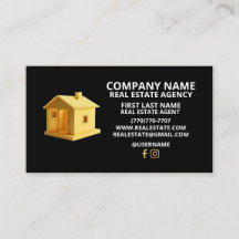 Minimalistiska Affärskort för lyx