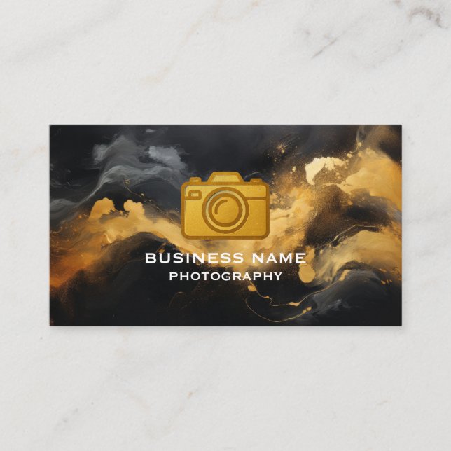 Minimalistiska Affärskort för lyx Visitkort (Framsida)