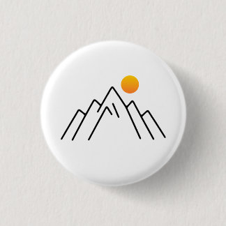 Minimalistiska berg: en naturinspirerad design knapp