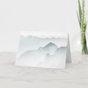Minimalistiska berg kort