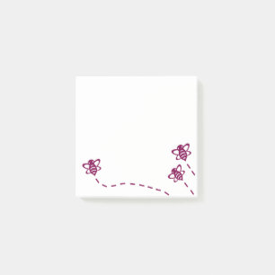 Minimalistiska Bihäftlappar - Daglig användning Post-it Block
