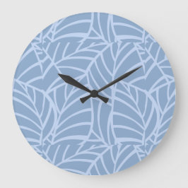 Minimalistiska Botaniska Ådror Stor Klocka