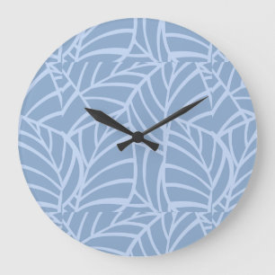 Minimalistiska Botaniska Ådror Stor Klocka