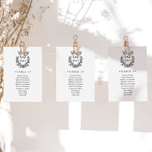 Minimalistiska Botaniska Duvor Bröllops Bordskort