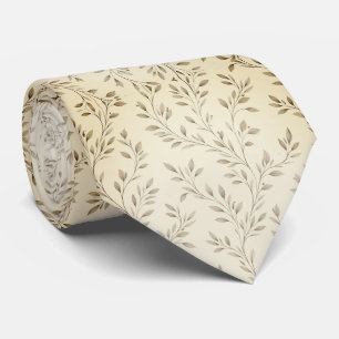 Minimalistiska botaniska grenar slips