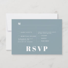 Minimalistiska bröllop RSVP-kort Inbjudningar