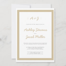 Minimalistiska bröllopsinbjudningar | BRÖLLOP Inbjudningar