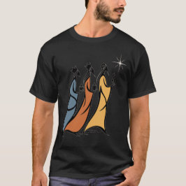 Minimalistiska De Tre Visa Männen T Shirt