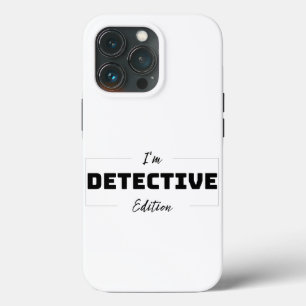 Minimalistiska deckarutgåvan iPhone 13 Pro-fodral