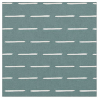 Minimalistiska elfenbenslinjer på mörkgrå cyan tyg