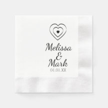 Minimalistiska Enkla Trippel Hjärtan Handritade