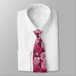 Minimalistiska Examenpresenter För Honom Rosa Blom Slips