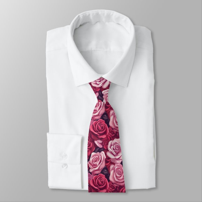 Minimalistiska Examenpresenter För Honom Rosa Blom Slips (Bunden)