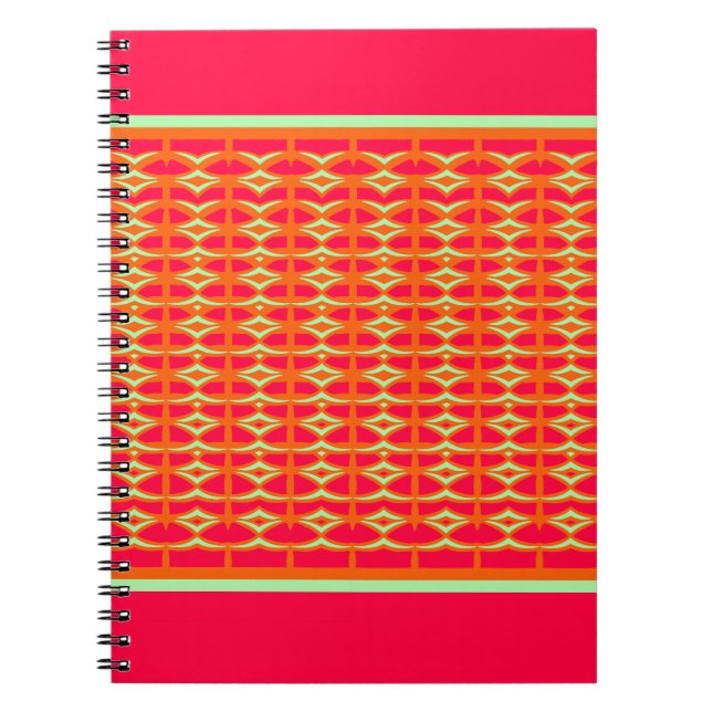 Minimalistiska fåglar på rutnätet anteckningsbok (Framsidan)