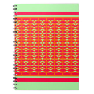 Minimalistiska fåglar på rutnätet anteckningsbok