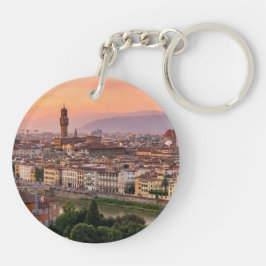 Minimalistiska Florens Italien Estetiska Nyckelrin