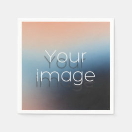 Minimalistiska Fotobrutnäppar för Bröllop Pappersservett