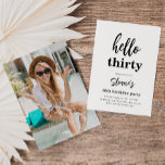 Minimalistiska inbjudningar till 30års födelsedag<br><div class="desc">Minimalistisk 30:e inbjudan till fotofödelsedagar. Redot att vara personlig av dig!</div>