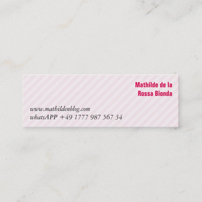 Minimalistiska kort (Baksida)