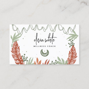 Minimalistiska moderna visitkort, Boho minimalisti Visitkort