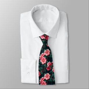 Minimalistiska presenter för killar Gardenias blom Slips