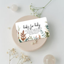 Minimalistiska Skogsdjur Baby Shower