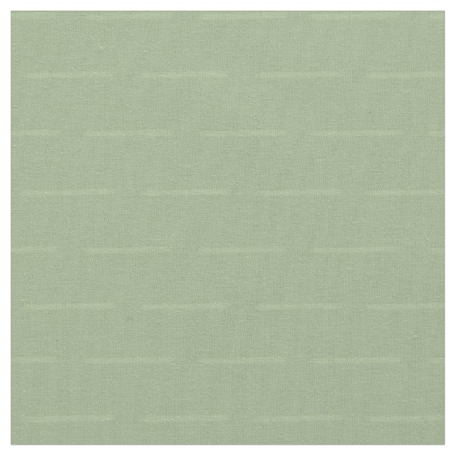 Minimalistiska subtila linjer på salvia grön tyg (Närbild)