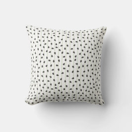 Minimalistiska Vattenmelonfrön och Ränder Sommar W Kudde