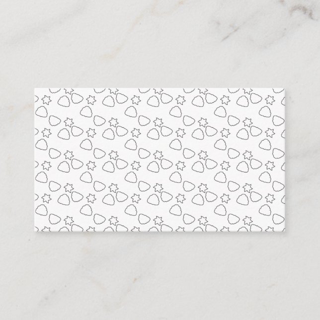 Minimalistiska Visitkort för Boutique-Verksamheter (Framsida)