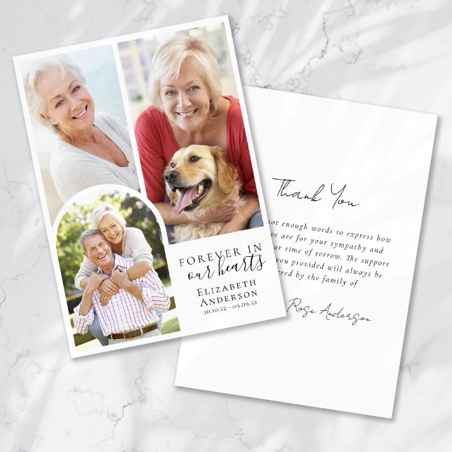 Minimalistiskt 4-foto-båge meddelande (Skapare uppladdad)