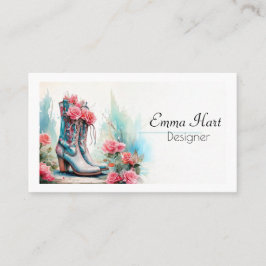 Minimalistiskt Affärskort för modern designer Visitkort