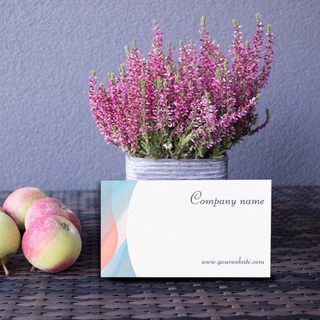 Minimalistiskt Affärskort för QR-kodpastellering f Visitkort (Skapare uppladdad)