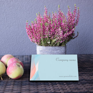 Minimalistiskt Affärskort för QR-kodpastellering f Visitkort