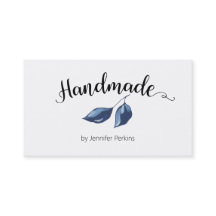 Minimalistiskt Affärskort för vattenfärghantering