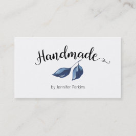 Minimalistiskt Affärskort för vattenfärghantering Visitkort