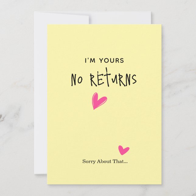 Minimalistiskt Alla hjärtans hjärtkort - Romantisk Julkort (Framsida)