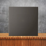 Minimalistiskt Andiron Black Plain Solid Färg Kakelplatta<br><div class="desc">Minimalistisk Andiron Black Plain Solid Färg Kitchen and Bathroom</div>