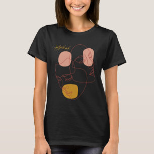 Minimalistiskt Ansikte T Shirt