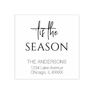 Minimalistiskt är säsongsfamiljen Namn Helgdag Stämpel