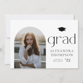 Minimalistiskt Arch Photo Black Photo Studenten Meddelande