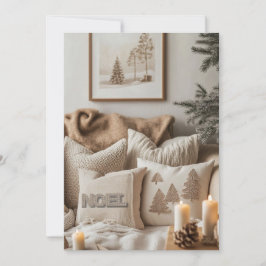 Minimalistiskt arv och Mysigt jul Julkort