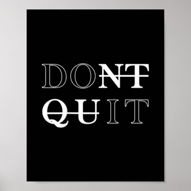 Minimalistiskt avslut - gör det motiverat poster (Framsidan)
