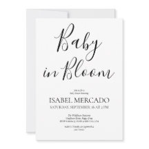 Minimalistiskt Baby i Bloom