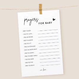 Minimalistiskt babyhandbok för Baby-kort