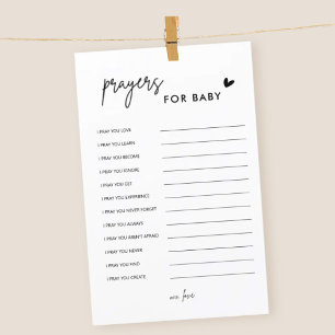 Minimalistiskt babyhandbok för Baby-kort
