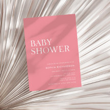 Minimalistiskt babyskor för ro Rosa