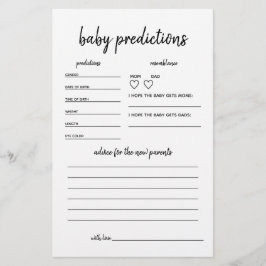 Minimalistiskt babyvisningsspel i baby